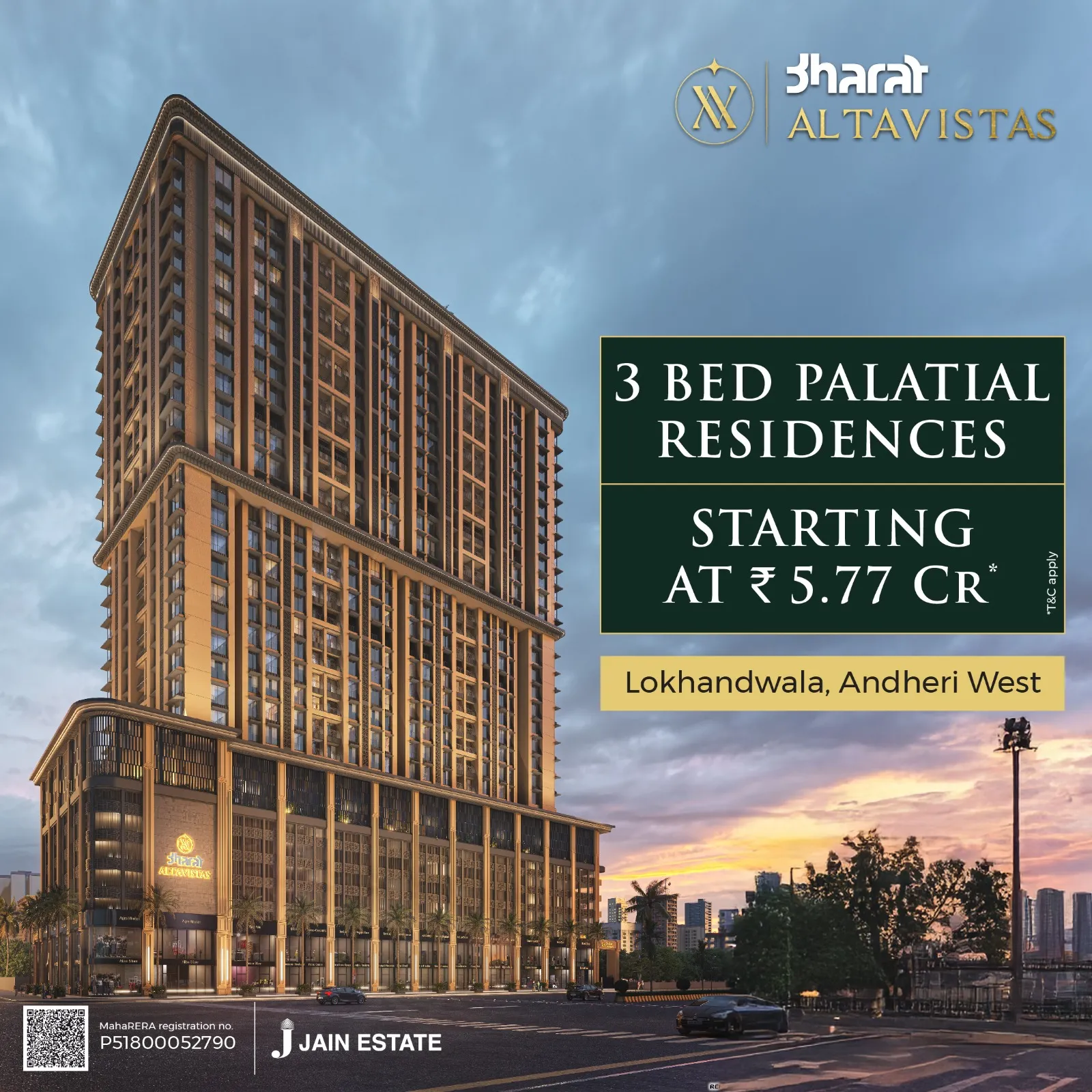 3 BHK For Sale in Andheri West